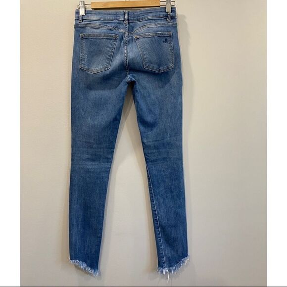 DL1961 Florence Instasculpt Skinny Ankle Raw Hem Jeans - Picture 7 of 11